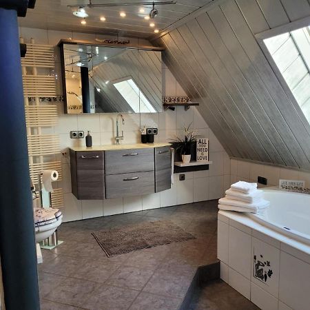 Ferienwohnung Fitness Entspannung Sauna Im Westerwald Derschen Dış mekan fotoğraf