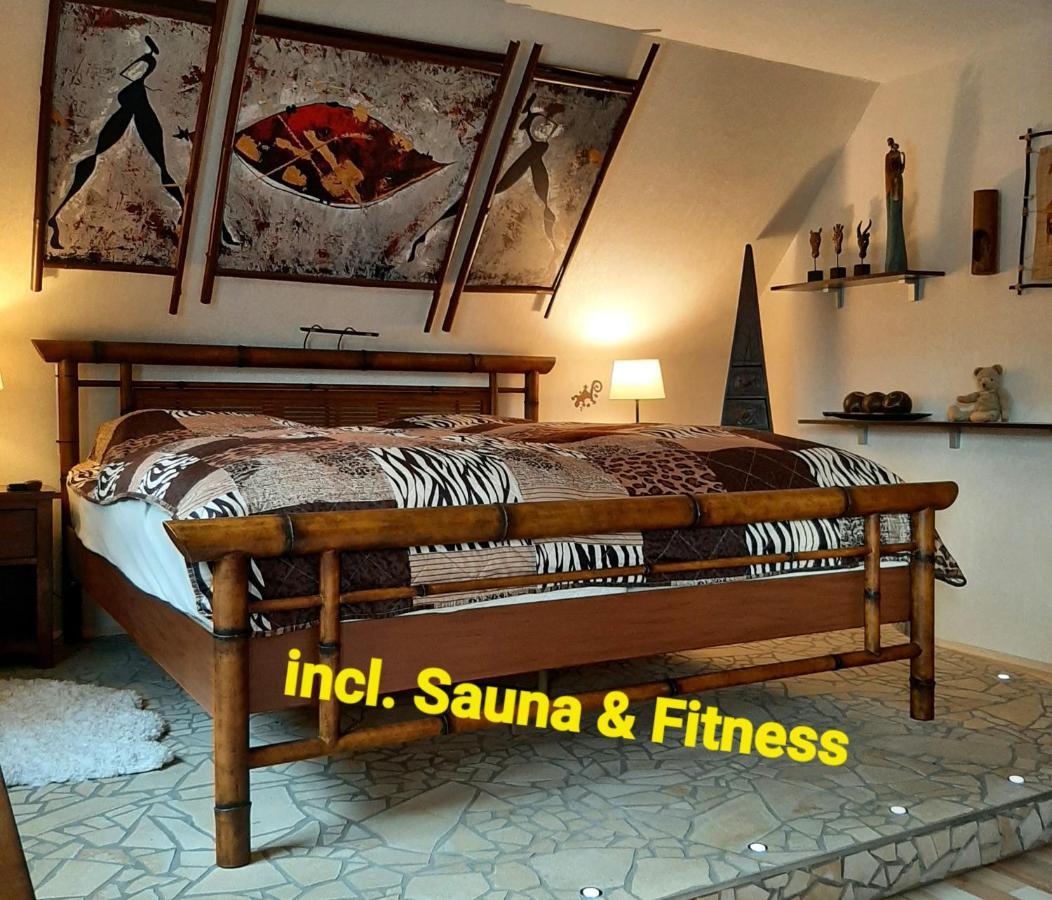 Ferienwohnung Fitness Entspannung Sauna Im Westerwald Derschen Dış mekan fotoğraf