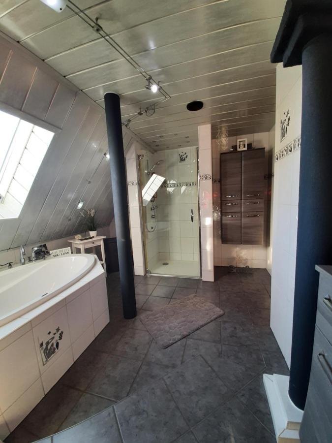 Ferienwohnung Fitness Entspannung Sauna Im Westerwald Derschen Dış mekan fotoğraf