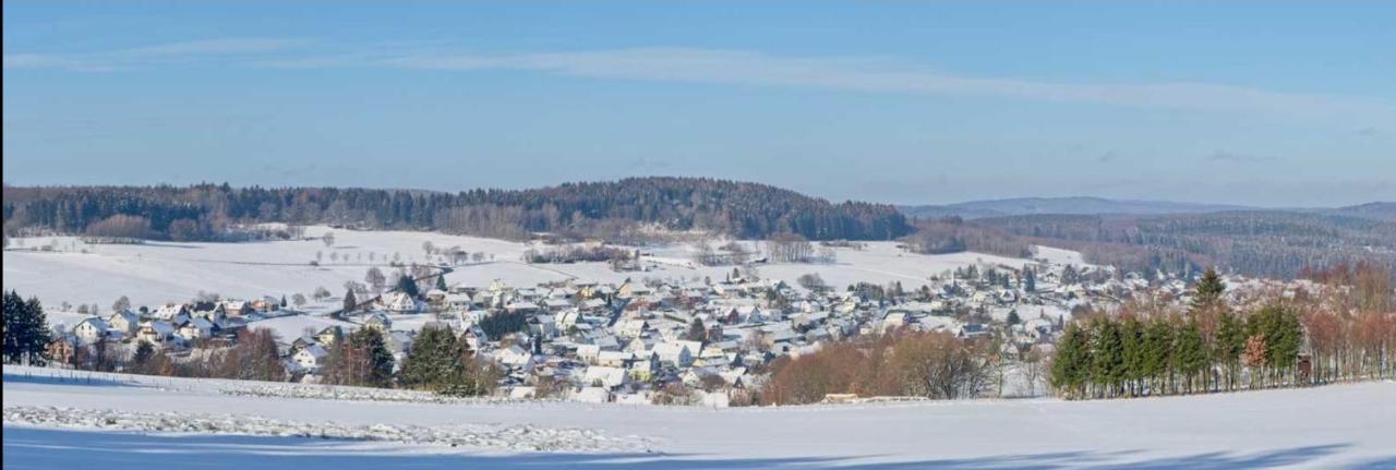 Ferienwohnung Fitness Entspannung Sauna Im Westerwald Derschen Dış mekan fotoğraf
