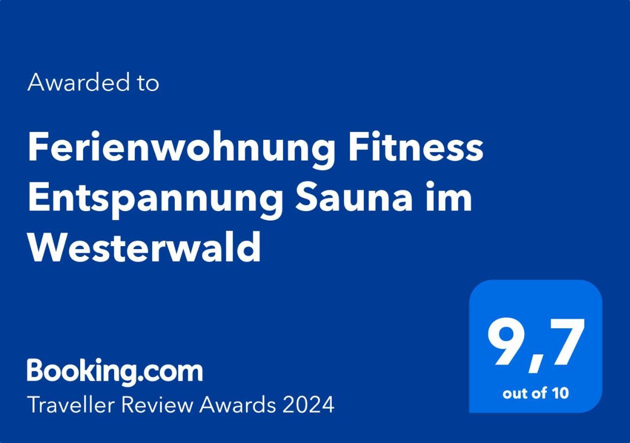 Ferienwohnung Fitness Entspannung Sauna Im Westerwald Derschen Oda fotoğraf